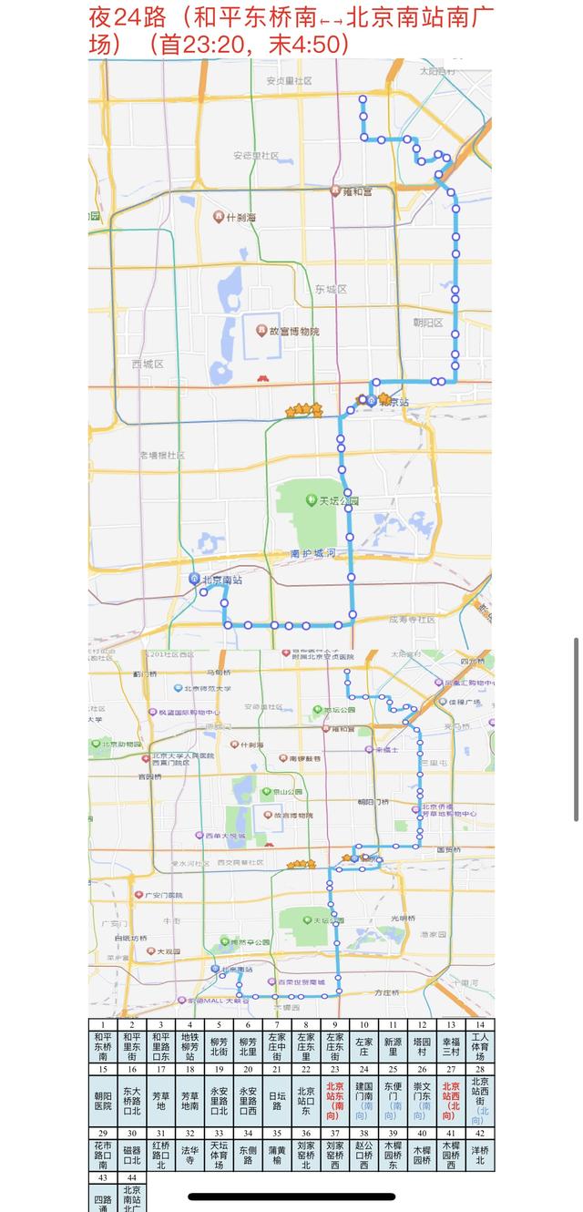 北京站"五一"夜间不闭站,夜班公交跑到凌晨