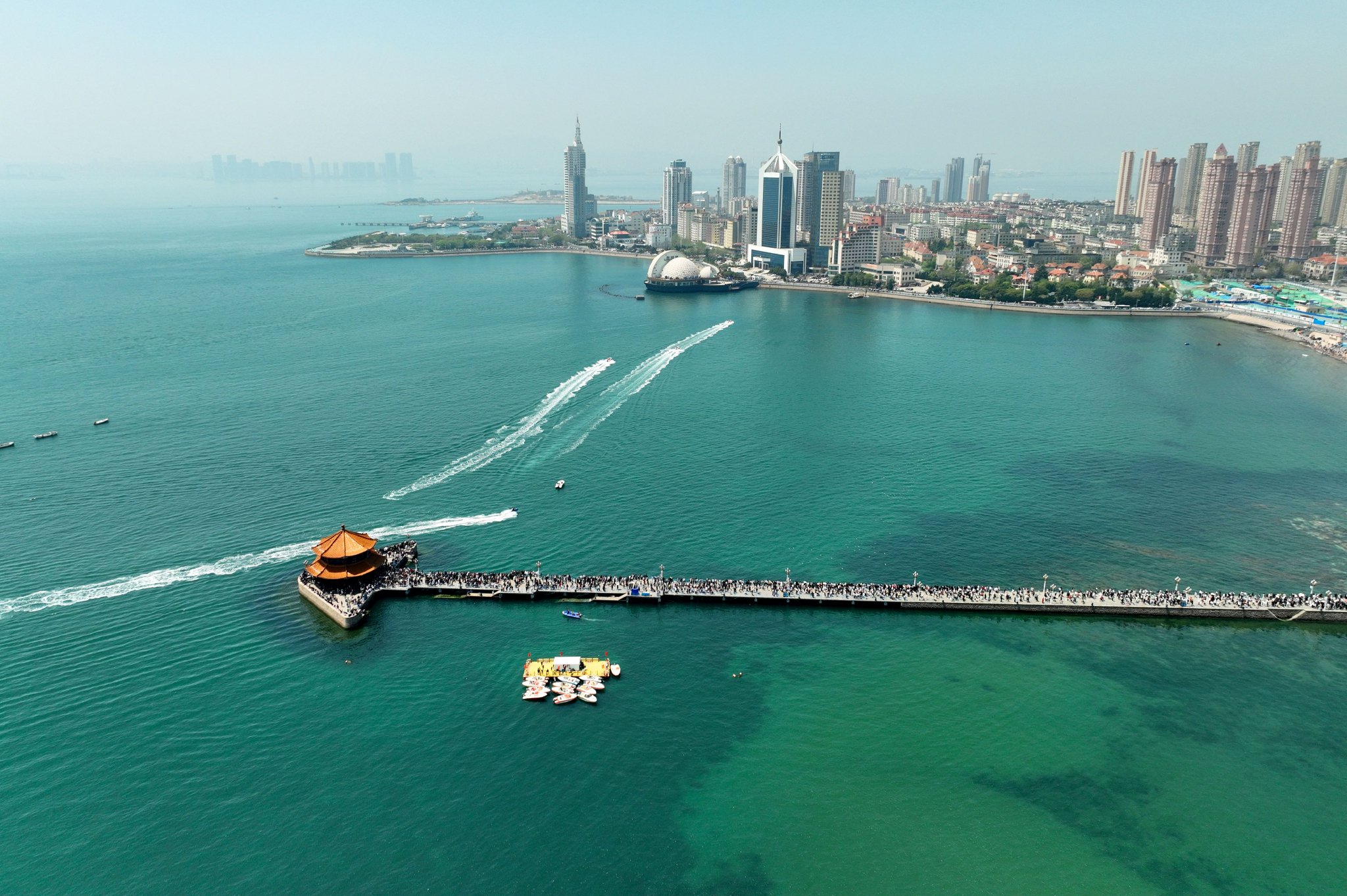 青岛:观海休闲 乐享"五一"假期