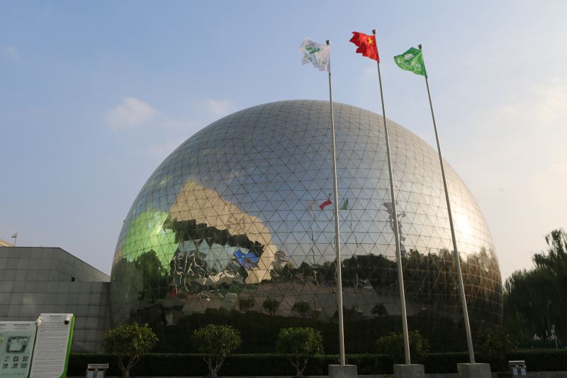 中国科学技术馆球幕影院。 供图IC photo