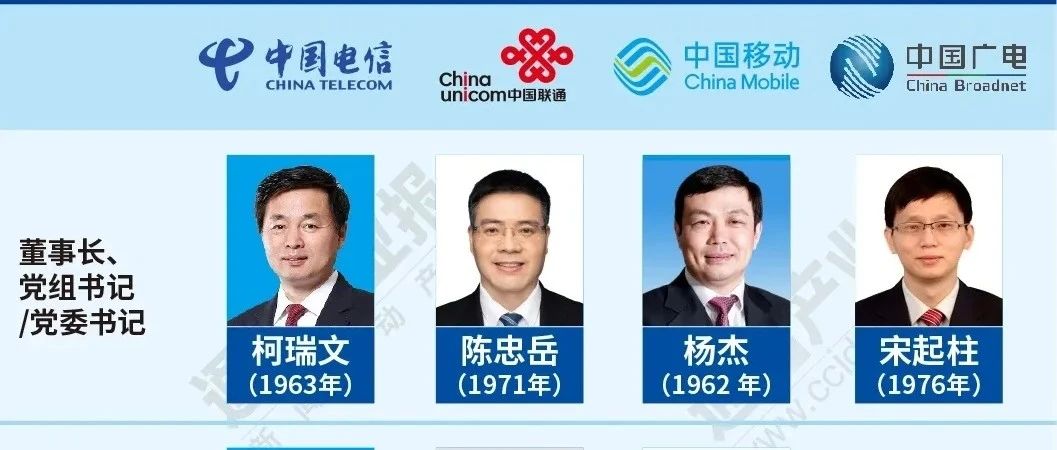 还要变!四大央企运营商领导班子差异太大了!|广播电视|广电总局|广电集团