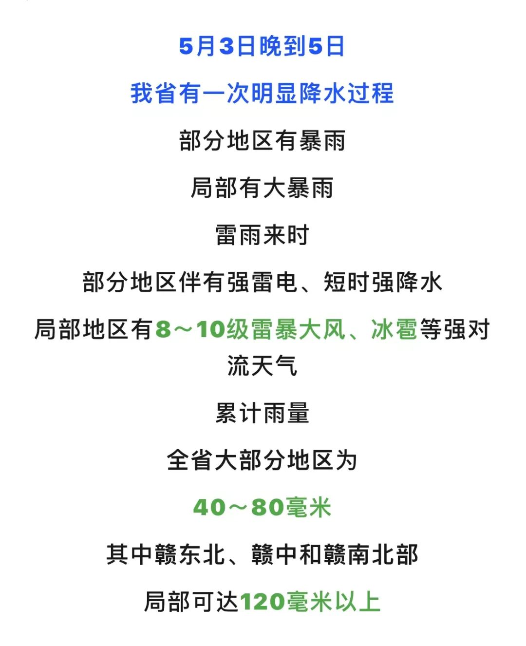 防汛预警响应启动!江西天气大反转