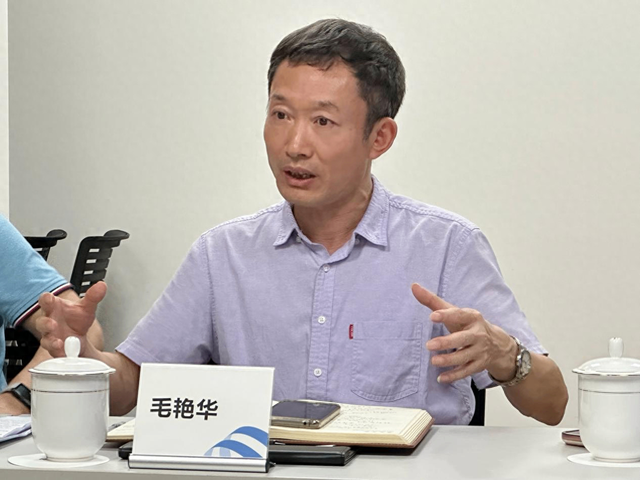 中山大学区域开放与合作研究院院长、港澳珠江三角洲研究中心教授毛艳华海外网 李雪钦/摄