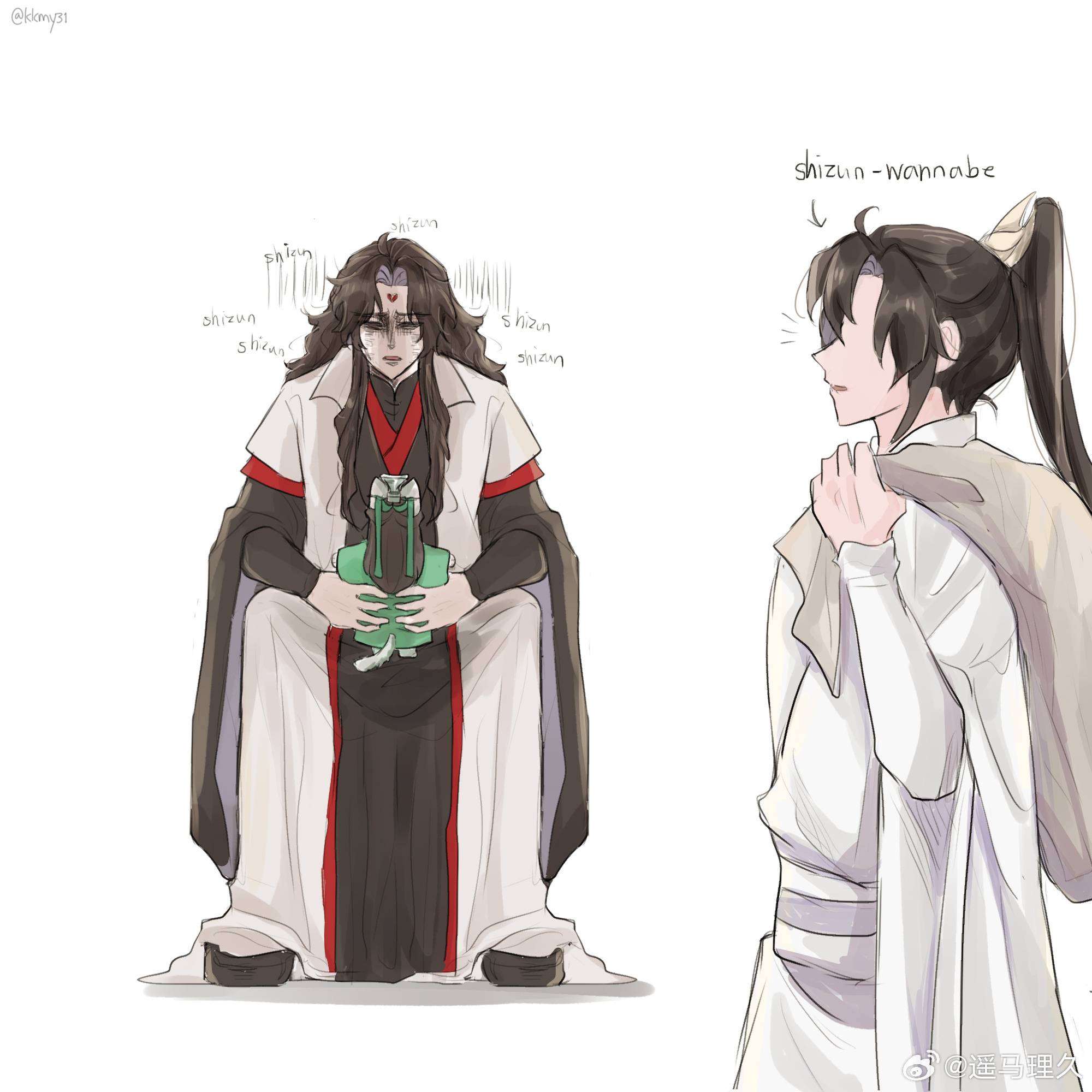 冰妹和狗子联动了：“师尊～” 沈老师，晚宁…|二哈和他的白猫师尊|人渣反派自救系统|系统|人渣|孩子_新浪新闻