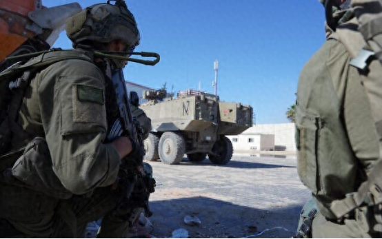 2024年5月8日，以色列国防军在加沙地带执行任务。图源：《以色列时报》引自以色列国防军