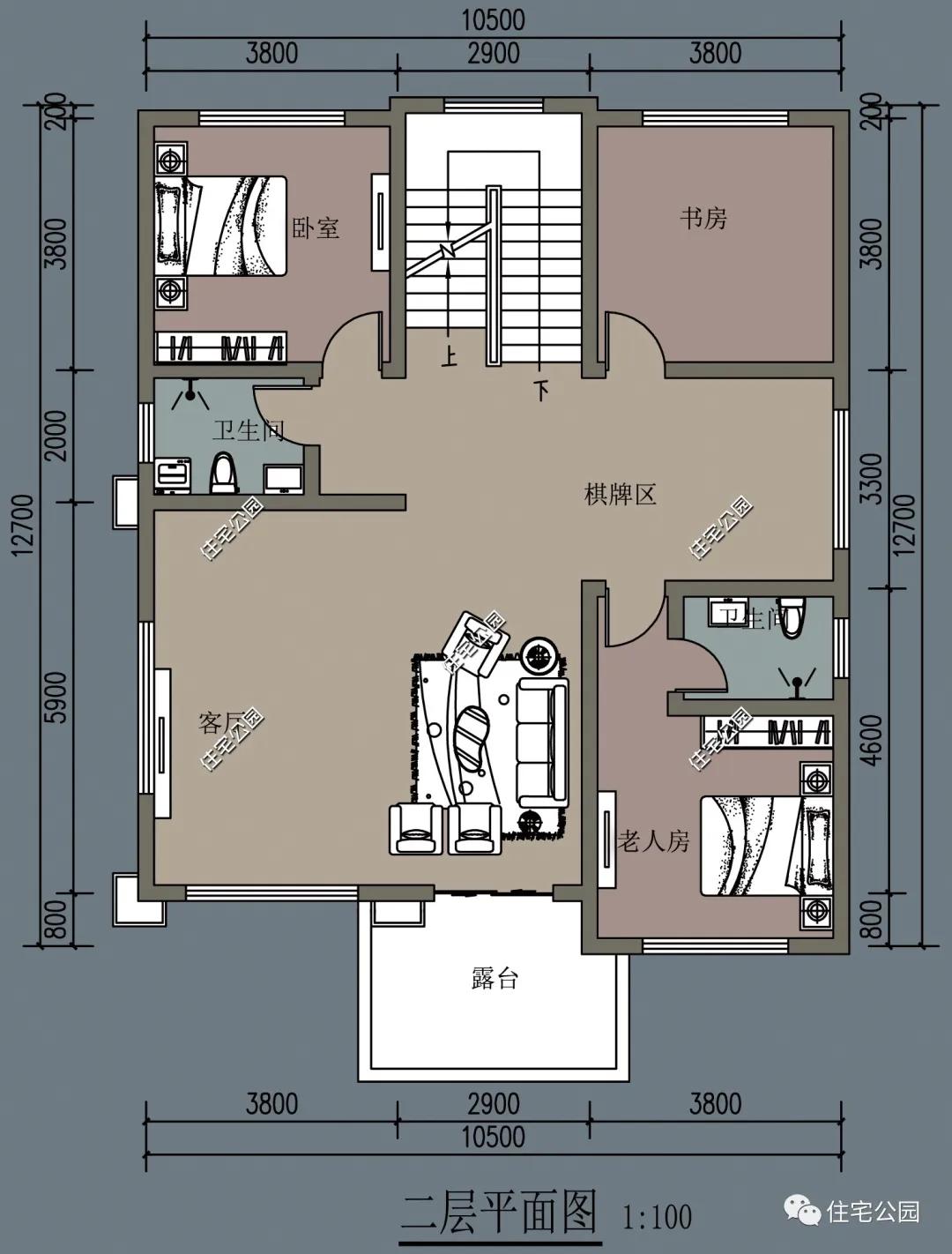 7套经典户型,10个实建案例,看看拿住宅公园的图纸建房,房子有多美!