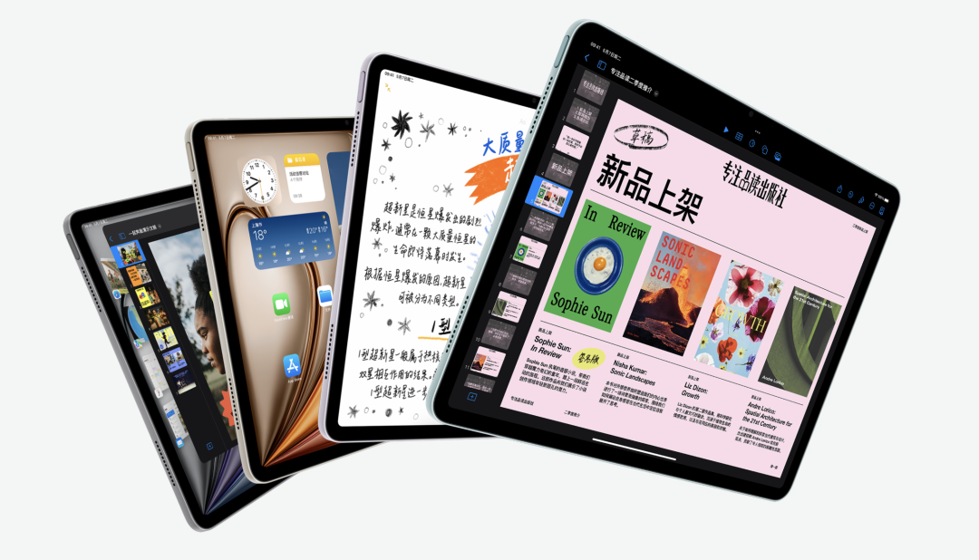 新款iPad Air，图源：Apple官网