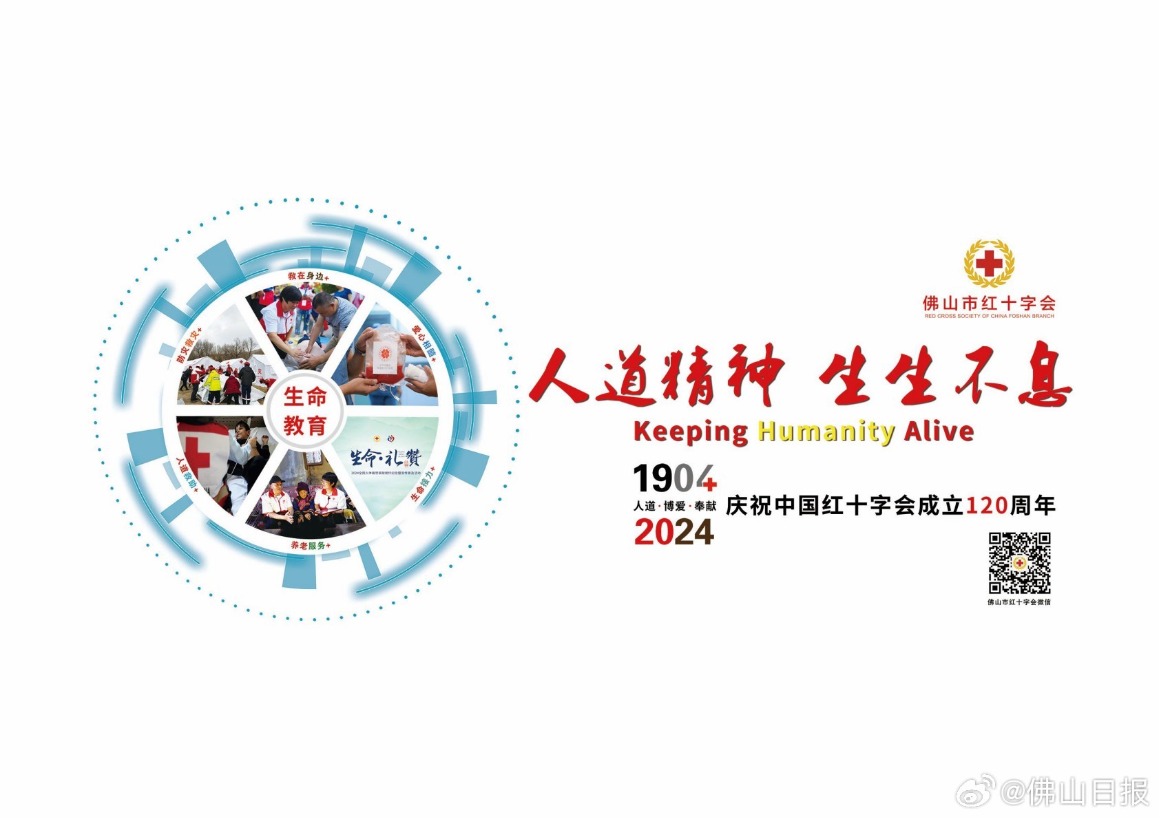 人道精神，生生不息！庆祝中国红十字会成立120周年|中国红十字会|人道|精神_新浪新闻