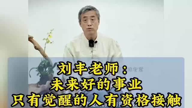 北大刘丰教授:未来好的事业只有觉醒的人才有资格接触_新浪新闻