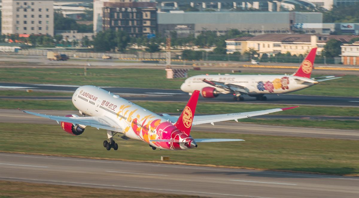 吉祥航空客机（图源：吉祥航空官网）