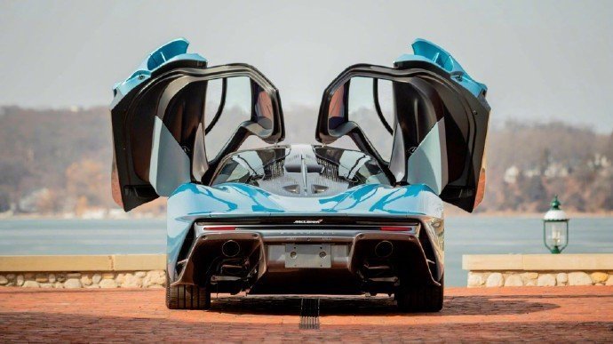 迈凯伦mclaren speedtail,这颜色很赞!