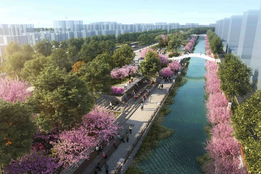 环城水系二期北护城河河道治理,加深加固加颜值——打造人民满意的"一