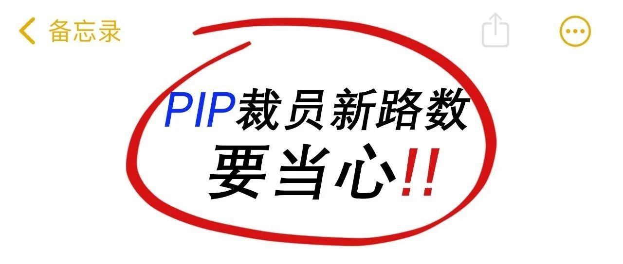 PIP成为大厂裁员新路数，职场人如何破招？|员工|辞退|工作|文件|协议_新浪新闻
