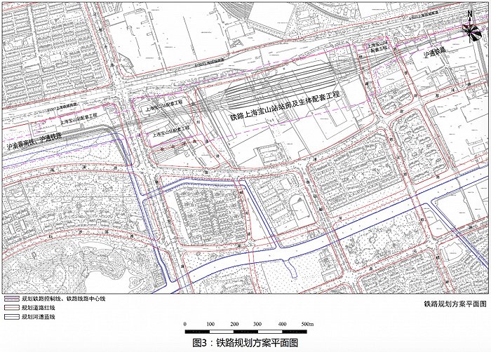 宝山大场环镇北路规划图片