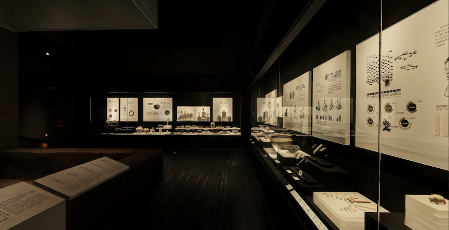 上海崧泽遗址博物馆展厅内部上海崧泽遗址博物馆展厅"崧泽遗址博物馆