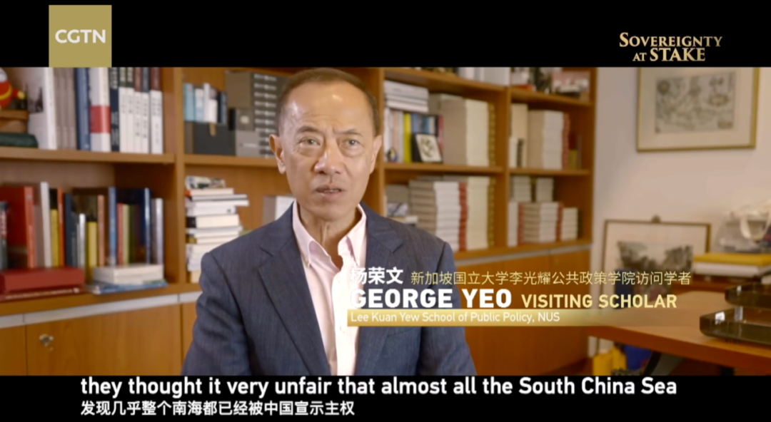 杨荣文说,"殖民主义时期,一些国家还没有诞生,后来他们成立了,发现