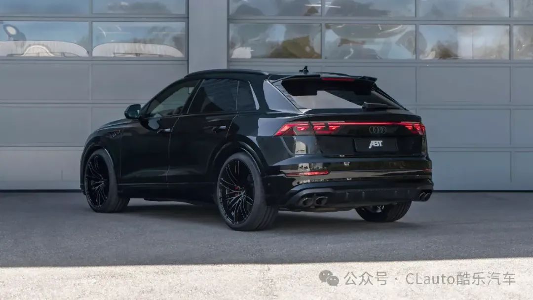 小改奥迪q8/sq8,abt发布全新黑化性能套件 | 酷乐汽车