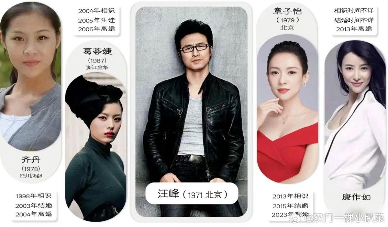 汪峰前妻齐丹、葛荟婕、康作如、章子怡…|森林北|唐菀|森林_新浪新闻