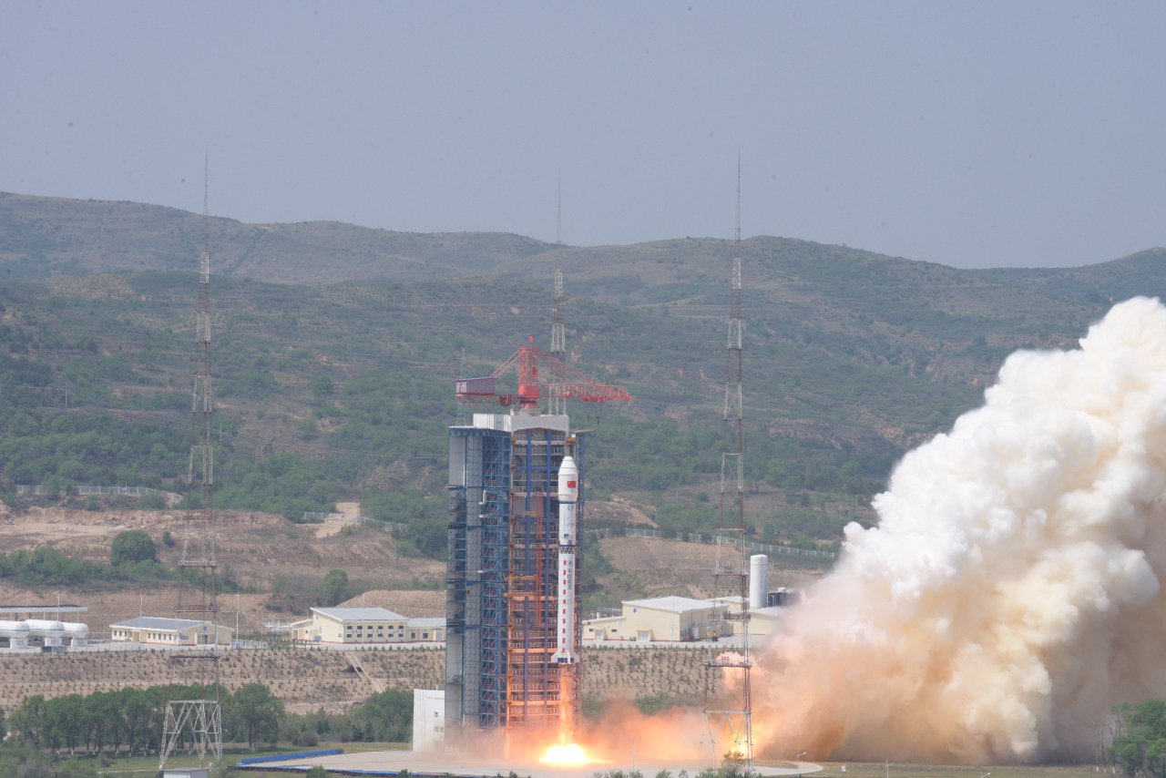 长二丁火箭发射升空(朱彦杰 摄)北京三号c星星座是由中国航天科技(8.