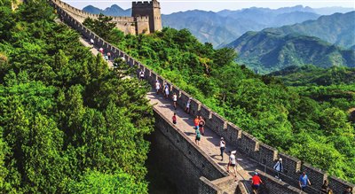 在奔跑中感受长城魅力(图)