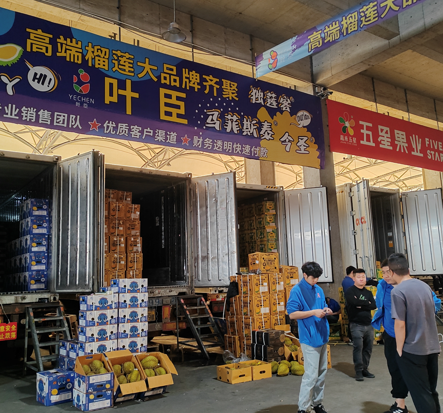 榴莲旺季来了,嘉兴水果市场一天卖出1.5亿元!