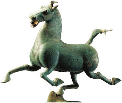 铜奔马 踏燕而飞惊世界(图)