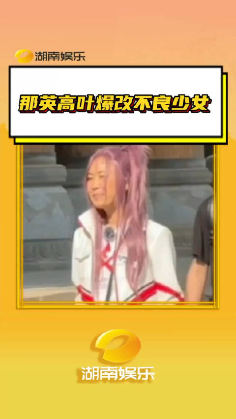 那英高叶爆改不良少女 我们英子也是年轻没吃过的苦现在吃高叶 路透|那英|英子|路透_新浪新闻