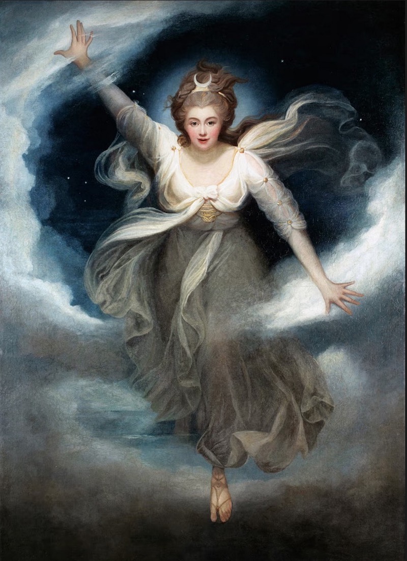 绘制的肖像,1781-1782年从17世纪的艺术家安妮·基丽格鲁(anne