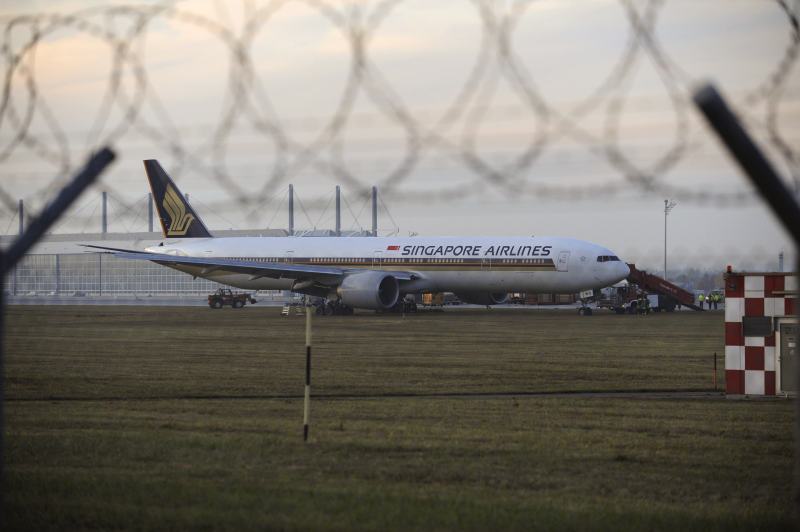 新加坡航空机型图片