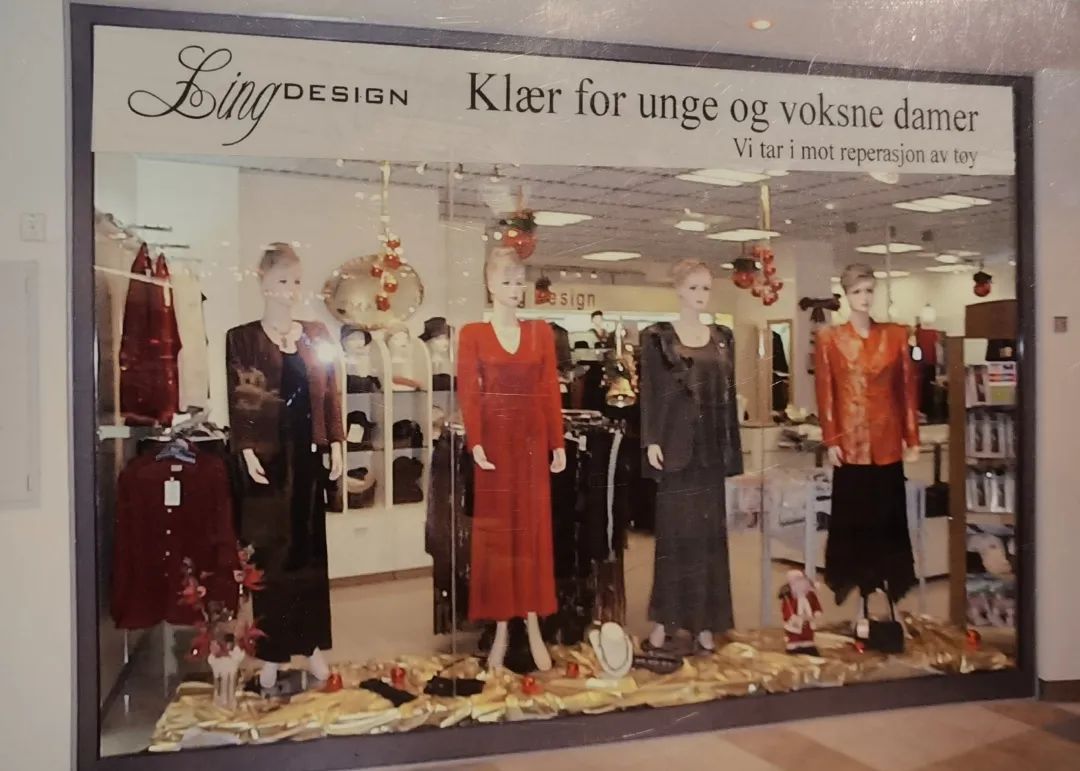 Ling Design女装店。（受访者供图）