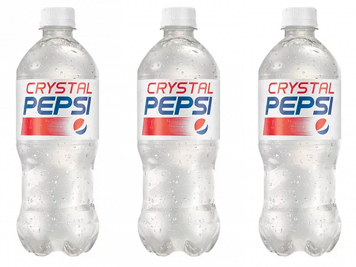 Crystal Pepsi；图片来源：People