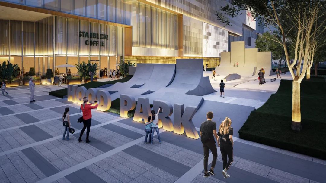 滑板公园效果图