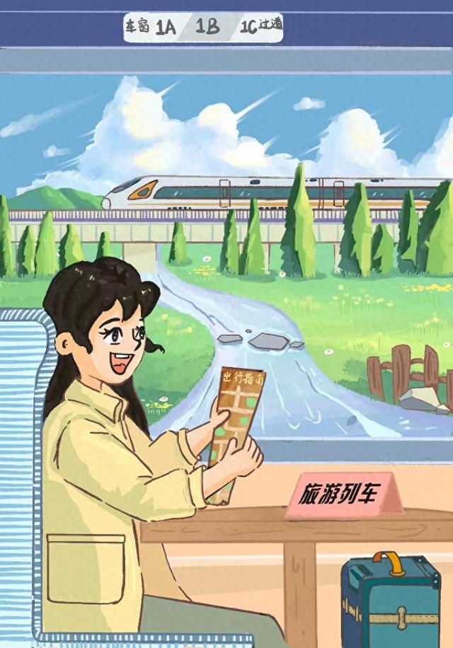 漫评|乘着列车旅游,感受蓬勃发展的活力