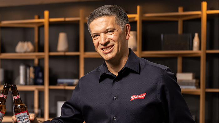 百威ceo邓明潇(michel doukeris)(资料图片)事实上,食品饮料500强ceo