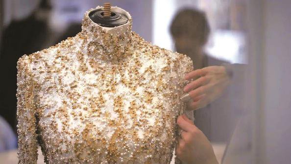 中欧刺绣 你中有我 我中有你