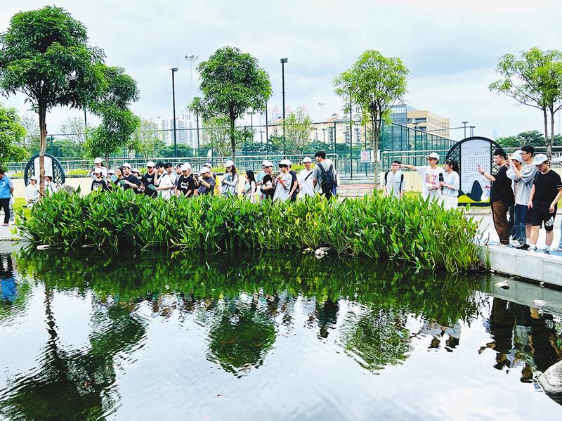 走进环保设施   解锁绿色"密码"