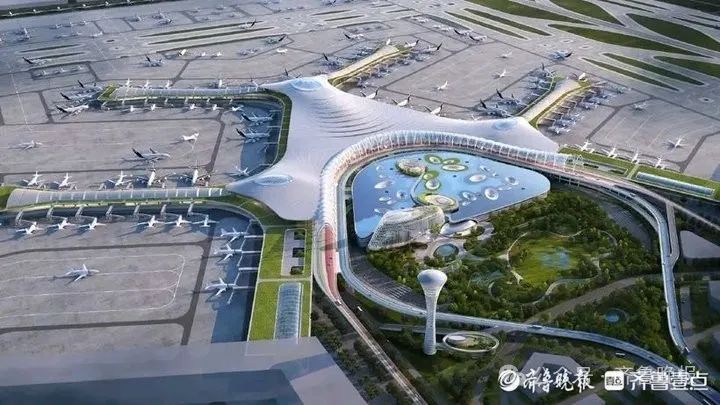 青岛机场站设有地铁安检互认零换乘通道,旅客乘高铁下车后出站,无须再