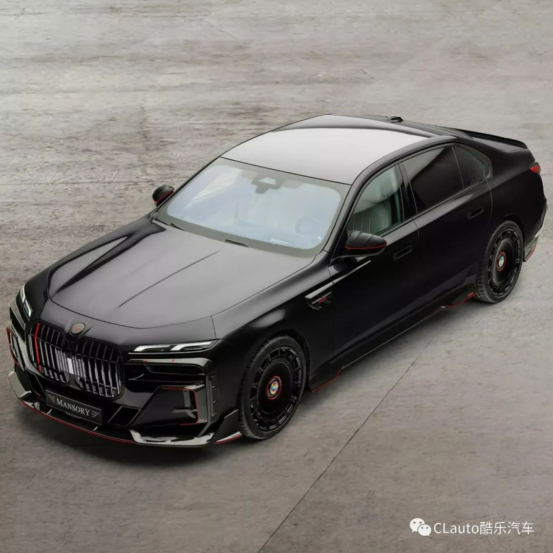 mansory发布宝马7系改装套件,全黑车身低调运动 | 酷乐汽车