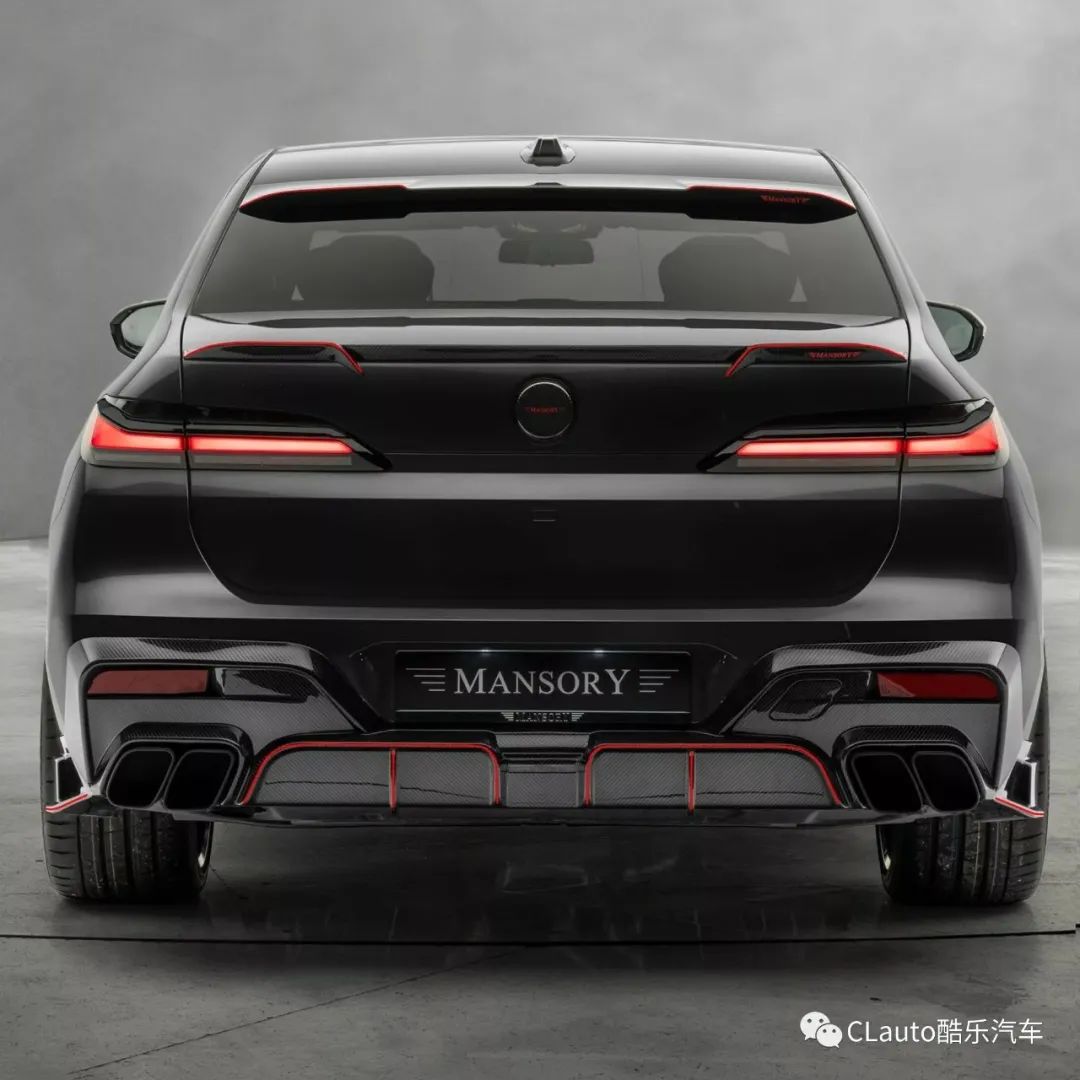 mansory发布宝马7系改装套件,全黑车身低调运动 | 酷乐汽车