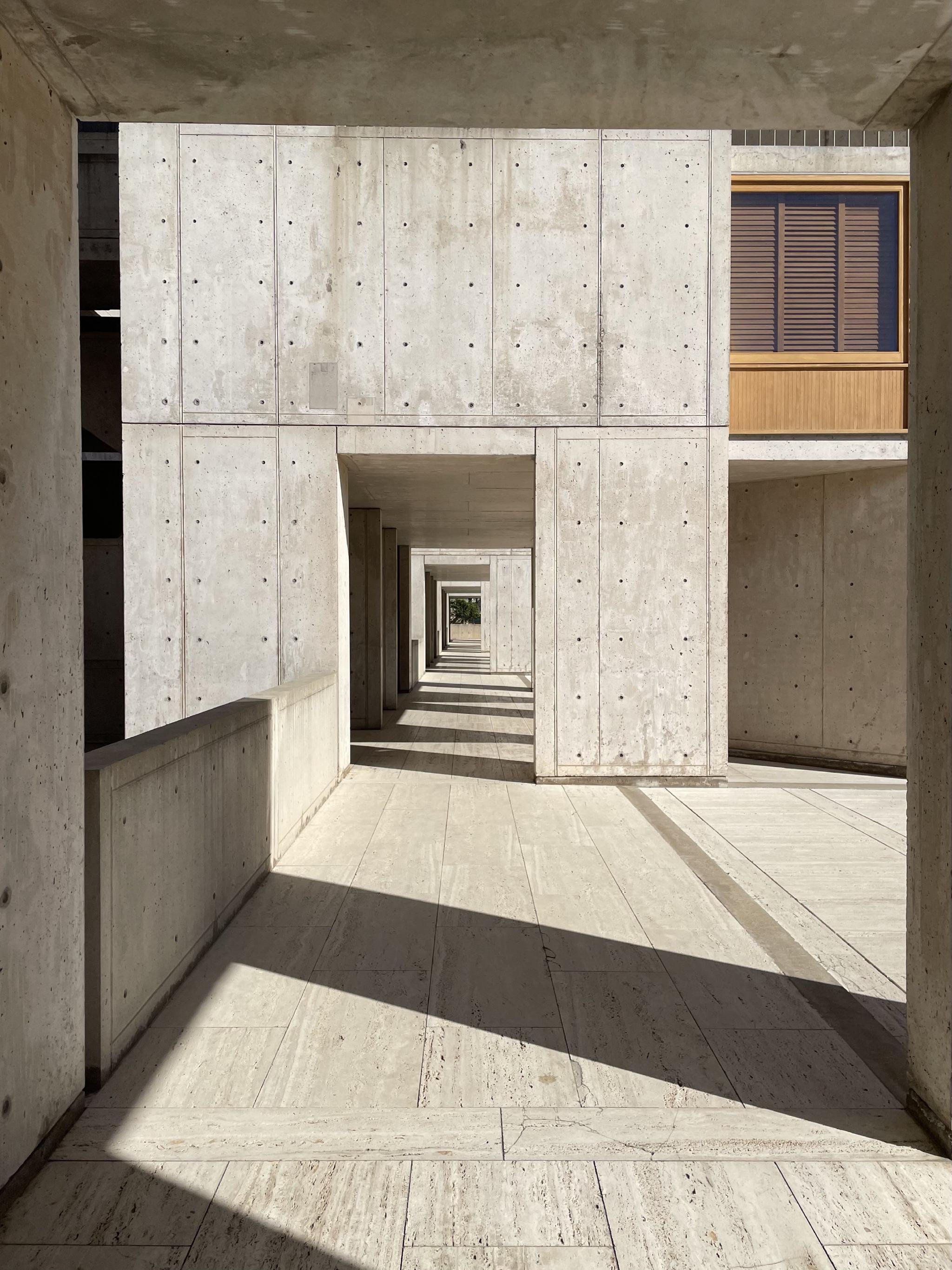 路易斯·康设计的索尔克生物研究所(salk institute for biological