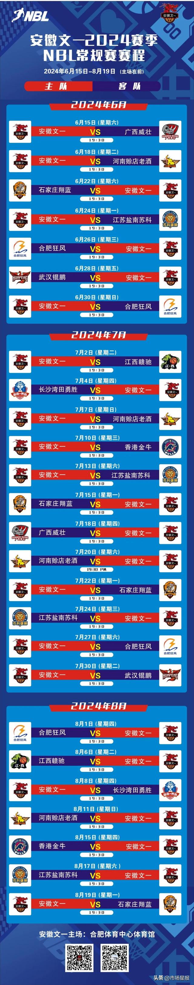 据安徽文一篮球俱乐部