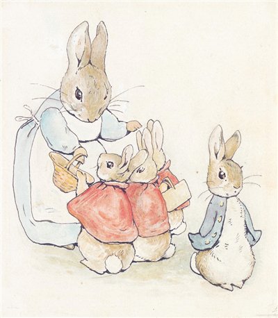 经历了长达百余年的漫长时间洗礼,这只萌萌的小兔子如今仍是最受欢迎