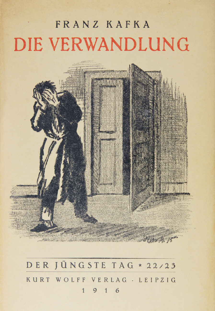 弗朗茨·卡夫卡,《变形记》(莱比锡:库尔特·沃尔夫出版社,1916年)