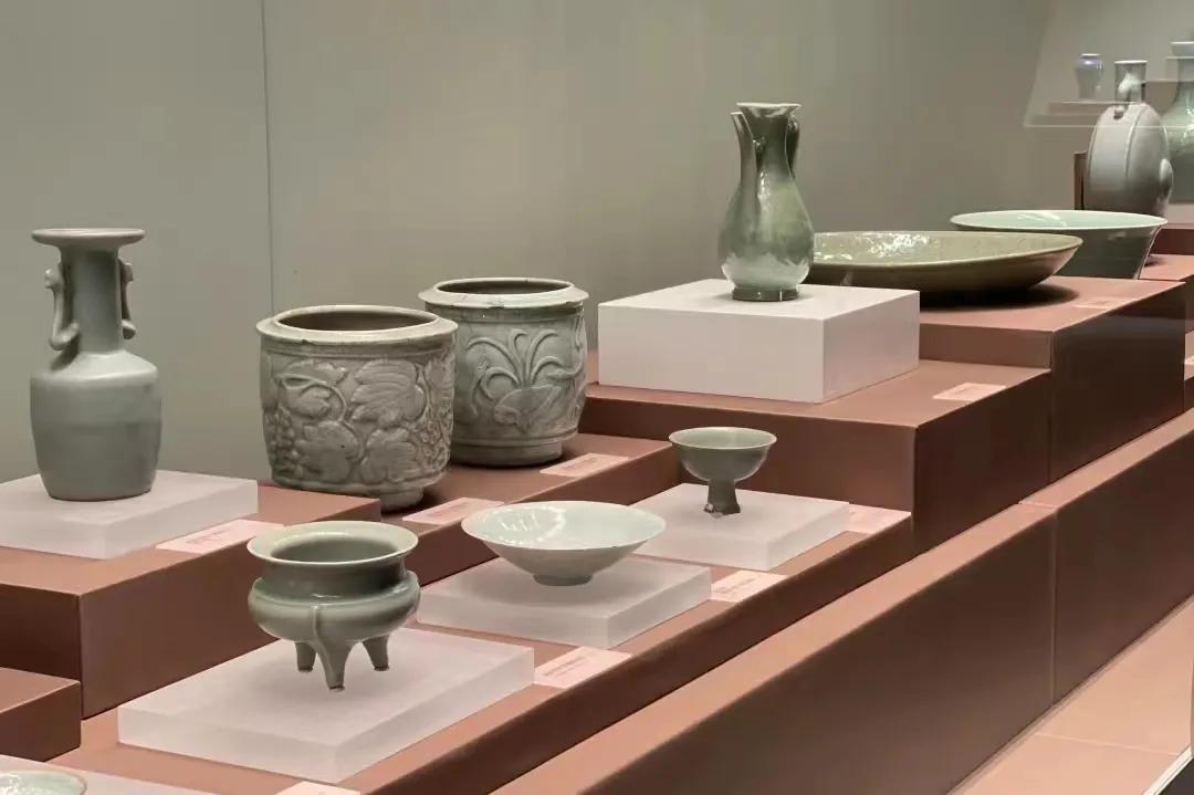 南京六朝博物馆展出青瓷.图源:博物南京