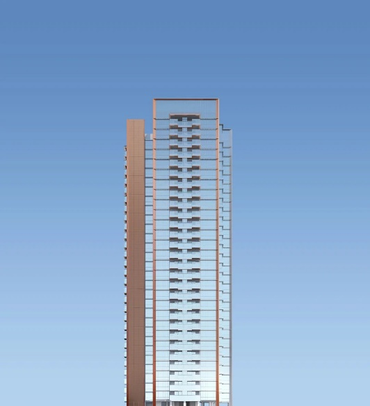 卓越云奕府(左),卓越和奕府(右)立面效果图