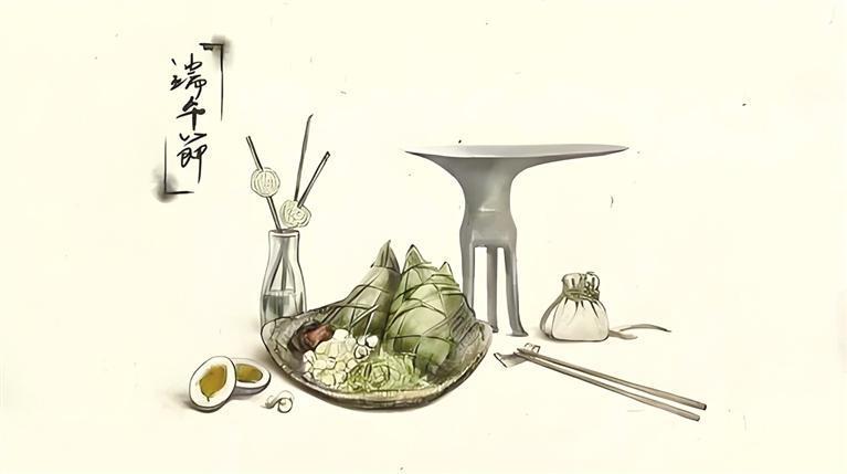 束艾浴兰说端午