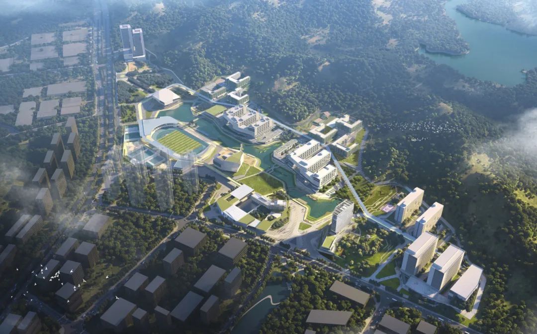 主校区俯视图（图片开始：深圳理工大学公众号）