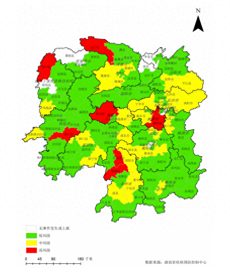 其中冷水滩区,湘潭县,零陵区,龙山县,洪江市,新化县,石门县等7个县