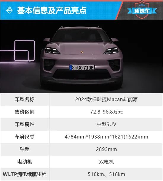 质选车:保时捷纯电动macan能否成为销量支柱