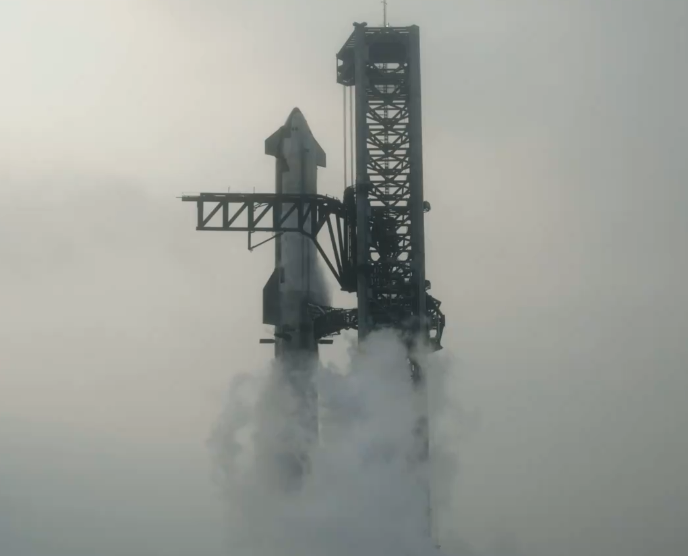 星舰第四次发射 成功实现海上软着陆|星舰|spacex|新京报_新浪新闻