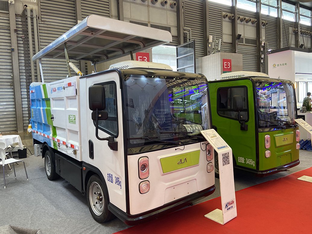 纯电动路面养护车等道路保洁车辆和纯电动压缩式垃圾车,纯电动餐厨